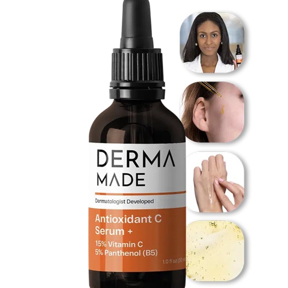Orange and Black Vitamin C Serum